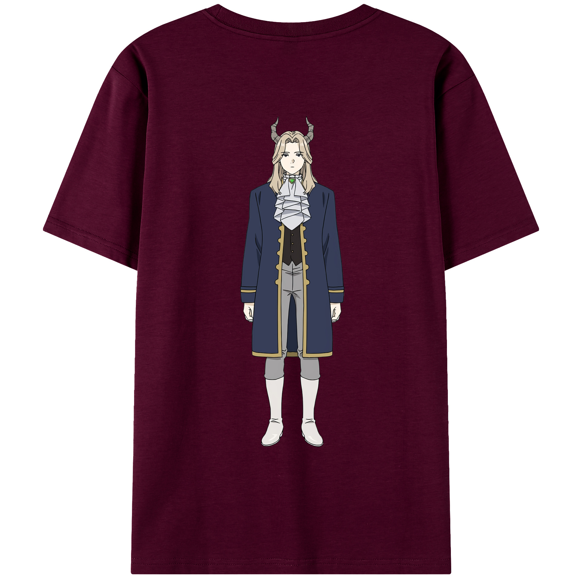 （画像用） 葬送のフリーレン Frieren レディース半袖Tシャツ(バックプリント)